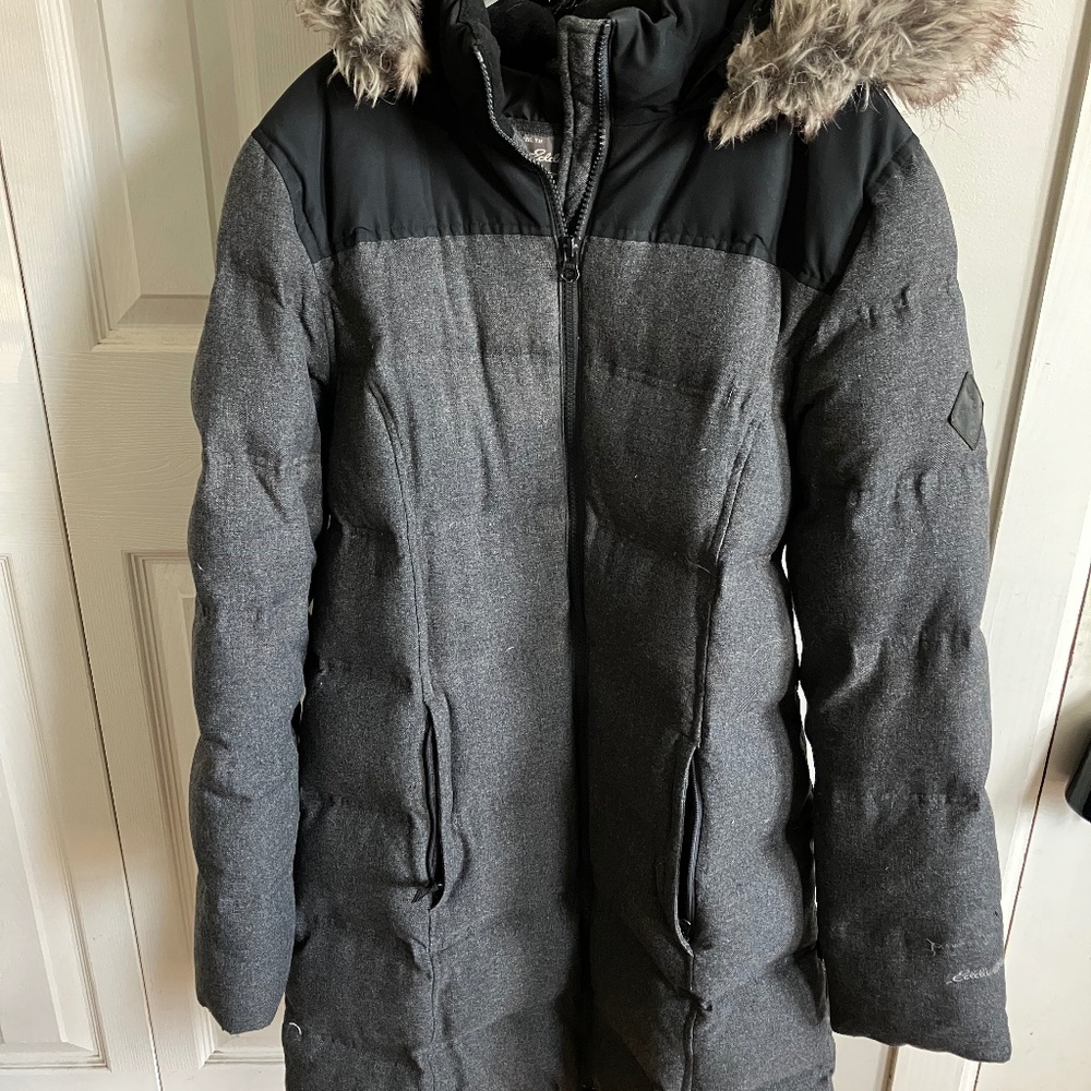 Winter coat grey